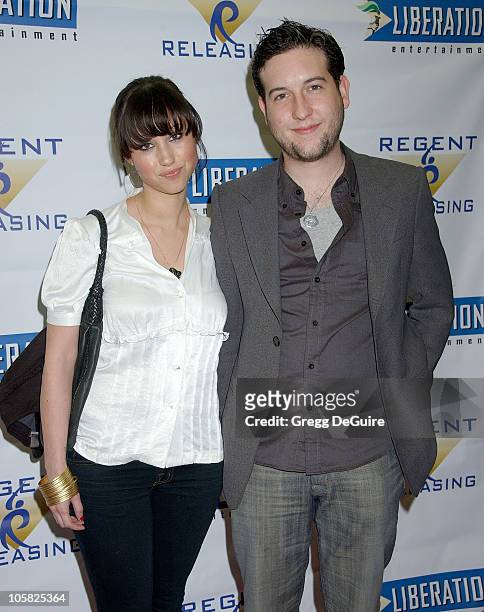Christopher Marquette and Diane Gaeta during "Stephanie Daley" Los Angeles Screening - Arrivals at Regent Showcase Theatre in Hollywood, California,...