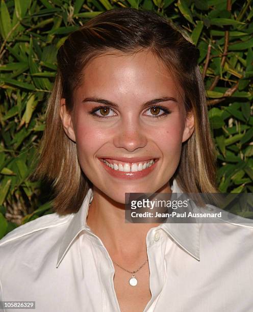 Ashley Bashioum during SOAPnet Fall 2004 Launch Party at Falcon in Hollywood, California, United States.