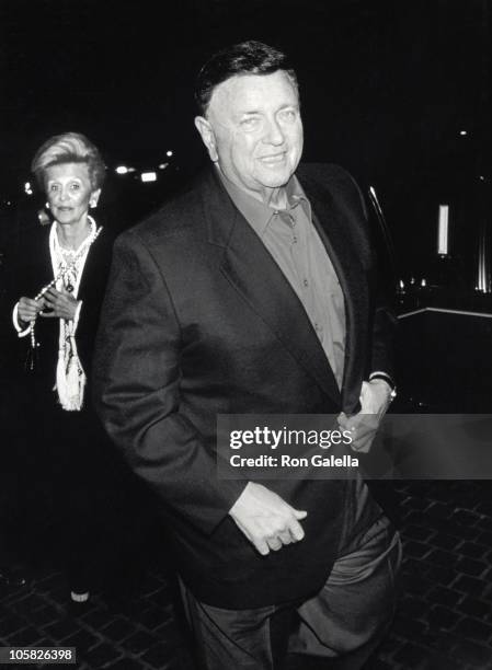 Barbara Davis and Marvin Davis during Big Sisters Gala Honoring Carole Bayer Sager at Beverly Hilton Hotel in Beverly Hills, California, United...