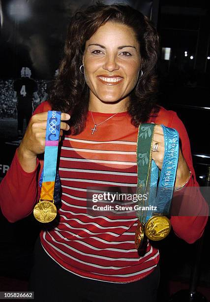 Lisa Fernandez during "Friday Night Lights" Los Angeles Premiere - Arrivals at Grauman's Chinese Theatre in Hollywood, California, United States.