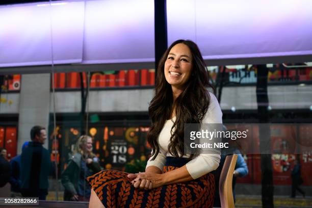 Chip and Joanna Gaines on Tuesday, November 6, 2018 --