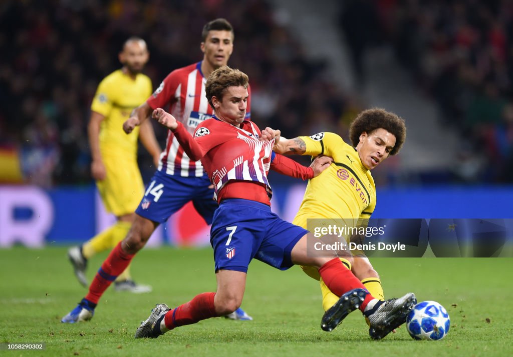 Club Atletico de Madrid v Borussia Dortmund - UEFA Champions League Group A