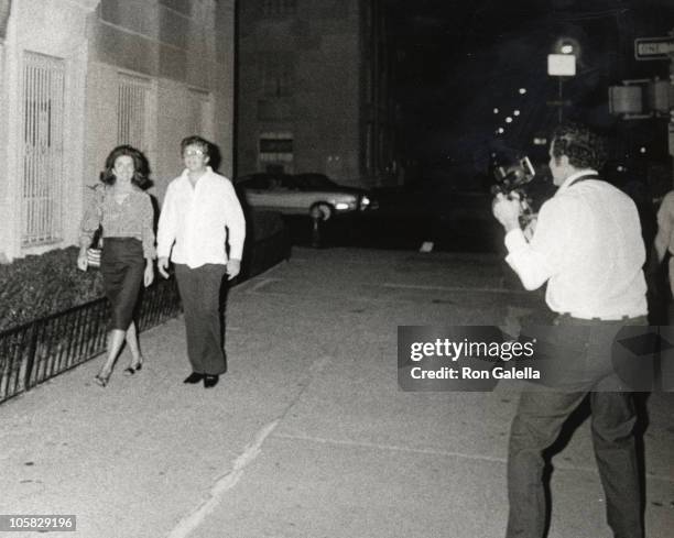 Jackie Kennedy Onassis, Peter Hamil, and Ron Galella