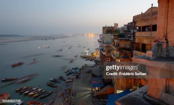 Holy City of Varanasi . Manikarnika Ghat is one of the ghats in Varanasi and is most known for being a place of Hindu cremation. Religious capital of...