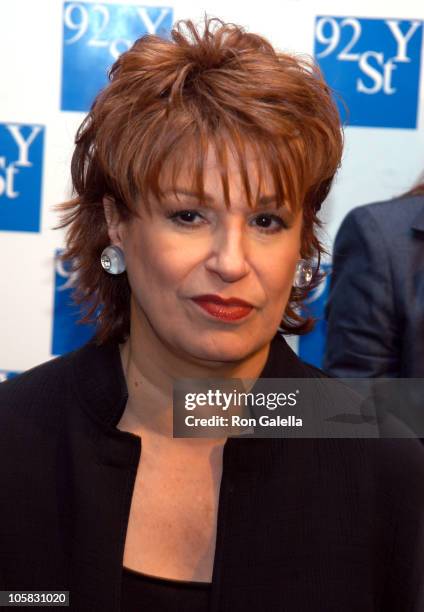 Joy Behar during Comedy Tonight - A Night of Comedy to Benefit the 92nd Street Y at 92nd Street Y in New York City, New York, United States.