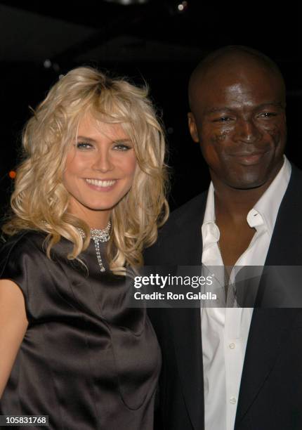 Heidi Klum and Seal during Miramax Pre-Oscar Party and 25th Anniversary Celebration - Arrivals at Pacific Design Center in West Hollywood,...