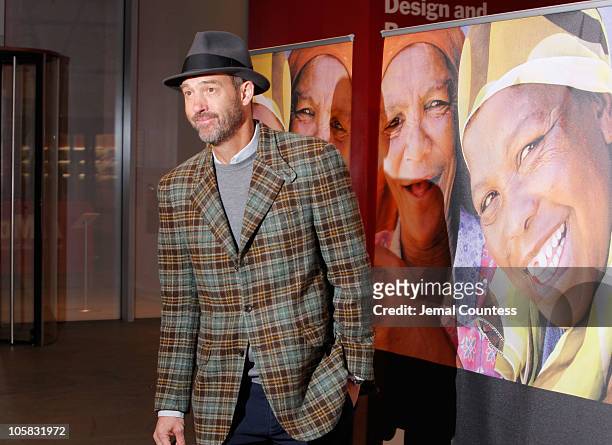 Actor Anthony Edwards attends the global launch of "1.4 Billion Reasons" on DVD at The Museum of Modern Art on October 20, 2010 in New York City.