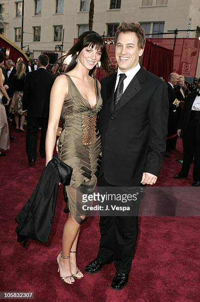 Rick Yorn of The Firm and wife Christina during The 77th Annual Academy Awards - Executive Arrivals at Kodak Theatre in Hollywood, California, United...