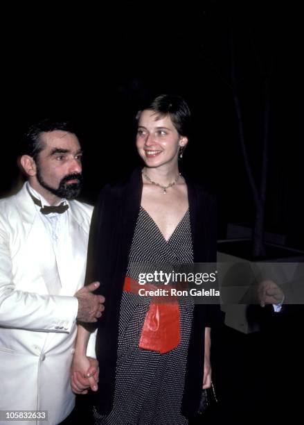 Martin Scorsese and Isabella Rossellini during Martin Scorsese and Isabella Rossellini in Los Angeles - January 1, 1981 in Los Angeles, California,...