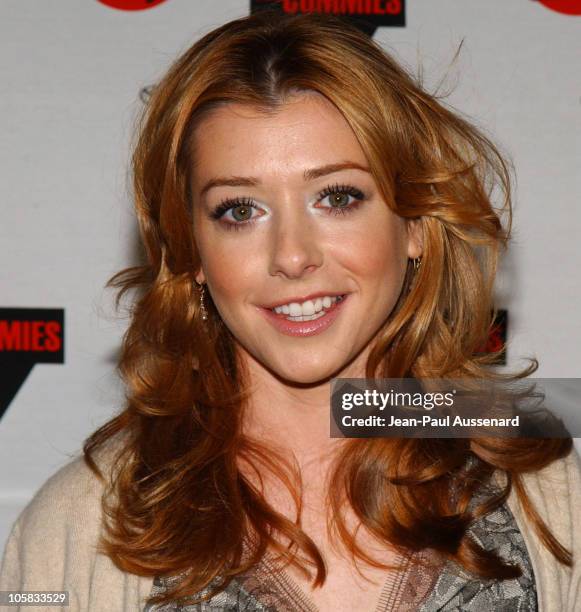 Alyson Hannigan during Comedy Central's First Annual Commie Awards - Arrivals at Sony Studios in Culver City, California, United States.