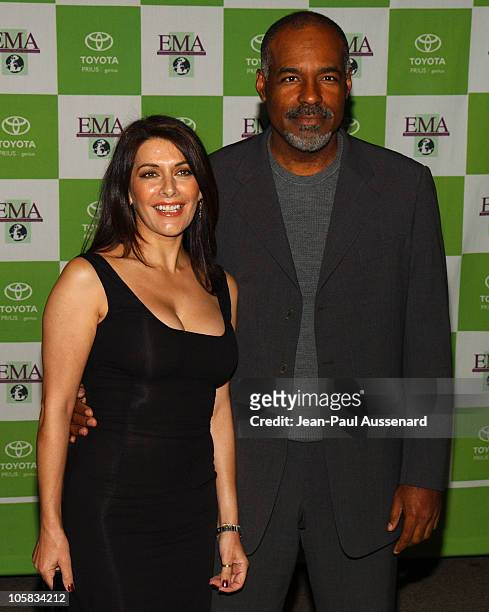 Marina Sirtis and Michael Dorn during 13th Annual Environmental Media Awards at The Ebell Theatre in Los Angeles, California, United States.