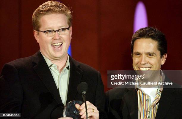Andrew Stanton and Lee Unkrich during 9th Annual Critics' Choice Awards - Audience and Show at The Beverly Hills Hotel in Beverly Hills, California,...