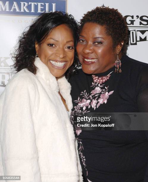 Kellita Smith and Loretta Devine during "King's Ransom" Los Angeles Premiere - Arrivals at ArcLight Cinerama Dome in Hollywood, California, United...