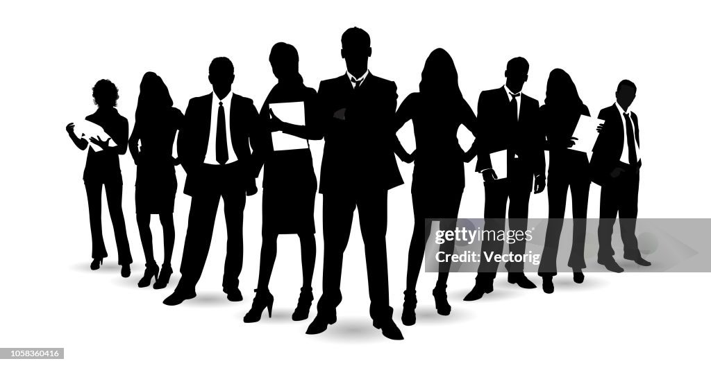 Detailed Business People
