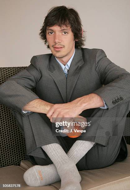 Lukas Haas during 2005 Cannes Film Festival - Lukas Haas Portraits in Cannes, France.