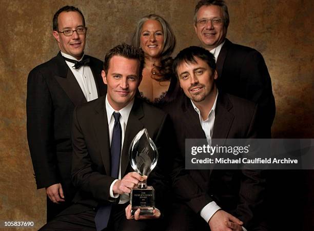 Cast and Crew of "Friends" winners for Favorite Television Comedy Series The 30th Annual People's Choice Awards