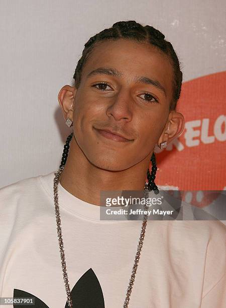 Khleo Thomas during Nickelodeon's 19th Annual Kids' Choice Awards - Arrivals at Pauley Pavilion in Westwood, California, United States.