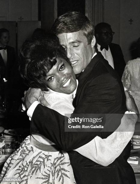 Dionne Warwick and Burt Bacharach during Performance by Dionne Warwick - June 7, 1968 at Pierre Hotel in New York City, New York, United States.