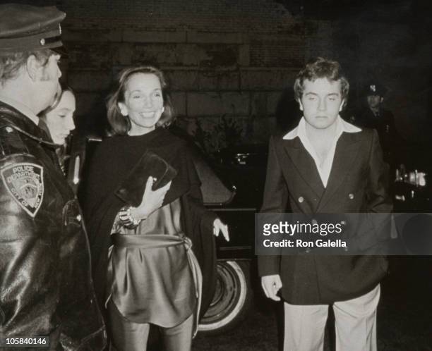 Lee Radziwill and Anthony Radziwill during 21st & 18th Birthday Party for Caroline Kennedy and John F. Kennedy Jr at Le Club in New York City, New...