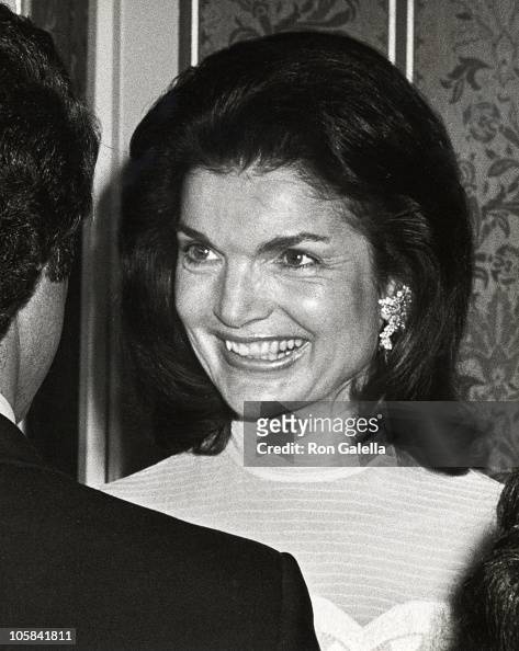 Jackie Kennedy Onassis during OAS Party following the Kennedy Center ...