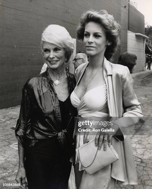 Jamie Lee Curtis and Janet Leigh during 1979 Photoplay Awards at Merv Griffin Studios in Los Angeles, California, United States.