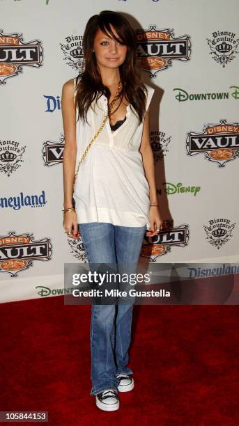 Nicole Richie during Opening of Disney Vault 28 - Arrivals at Disney Vault 28 in Anaheim, California, United States.