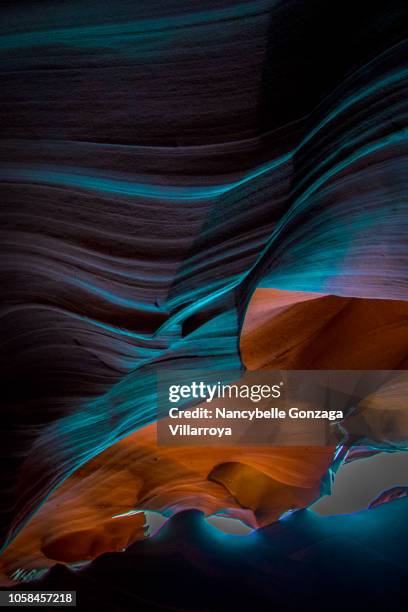 antelope canyon abstract - antelope canyon stock pictures, royalty-free photos & images