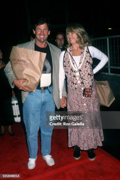 John O' Neil and Teri Garr during 5th Annual Project Robin Hood Food Drive at Paramount Studios in Hollywood, California, United States.