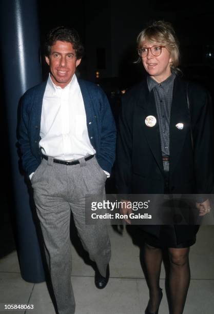 Guest and Teri Garr during Teri Garr Sighting at the Pacific Design Center - January 1, 1985 at Pacific Design Center in Los Angeles, California,...