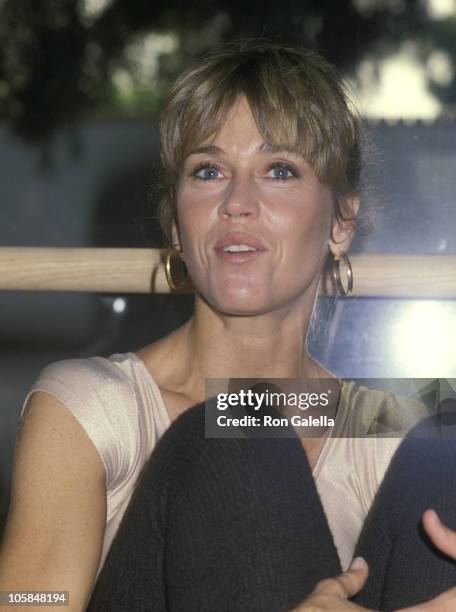 Jane Fonda during Jane Fonda at Opening of Workout Exercise Gym - September 13, 1979 at "Workout" Exercise Gym in Beverly Hills, California, United...