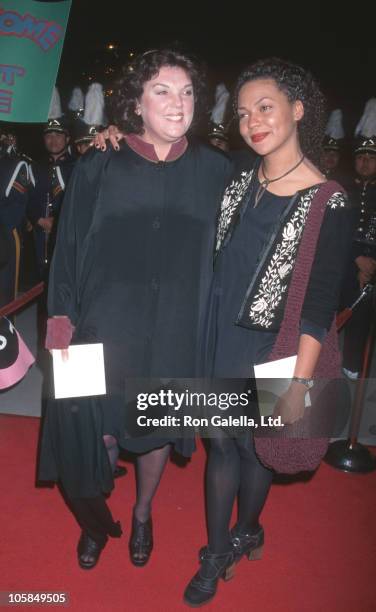 Tyne Daly and daughter Kathryne during Premiere of ABC's "Bye Bye Birdie" at The Academy in Beverly Hills, California, United States.