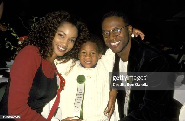 Garcelle Beauvais, Husband Daniel Saunders, and Son Oliver Saunders