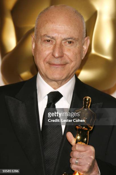 Alan Arkin, winner Best Actor in a Supporting Role for "Little Miss Sunshine"