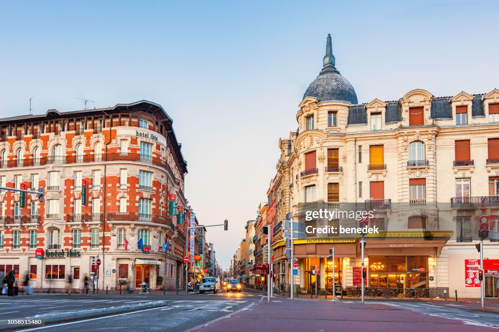 Des hôtels dans le centre-ville de Toulouse France
