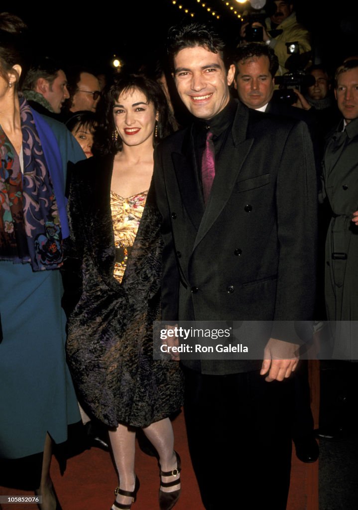 "The Mambo Kings" New York Premiere - February 12, 1992