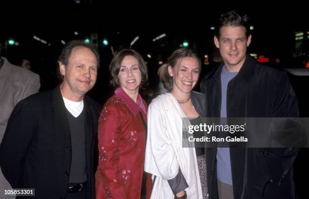 Billy Crystal, Janice Crystal, Jennifer Crystal and Husband Michael Foley