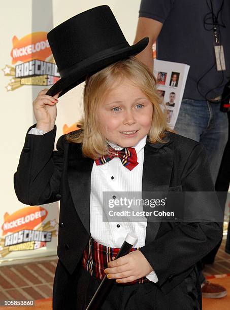 Maria Lark during Nickelodeon's 20th Annual Kids' Choice Awards - Arrivals at Pauley Pavilion in Westwood, California, United States.