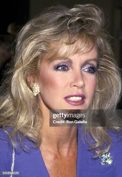 Donna Mills during 1987 National Conference of Christians and Jews at The Beverly Hilton Hotel in Beverly Hills, CA, United States.