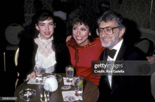 Rita Moreno, husband Lenny Gordon, and daughter Fernanda Gordon