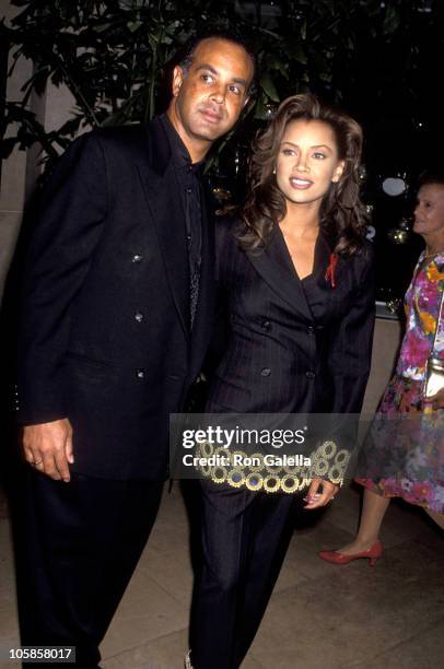 Vanessa L. Williams and Ramon Hervey during 9th Annual American Cinema Awards at Beverly Hilton Hotel in Beverly Hills, CA, United States.