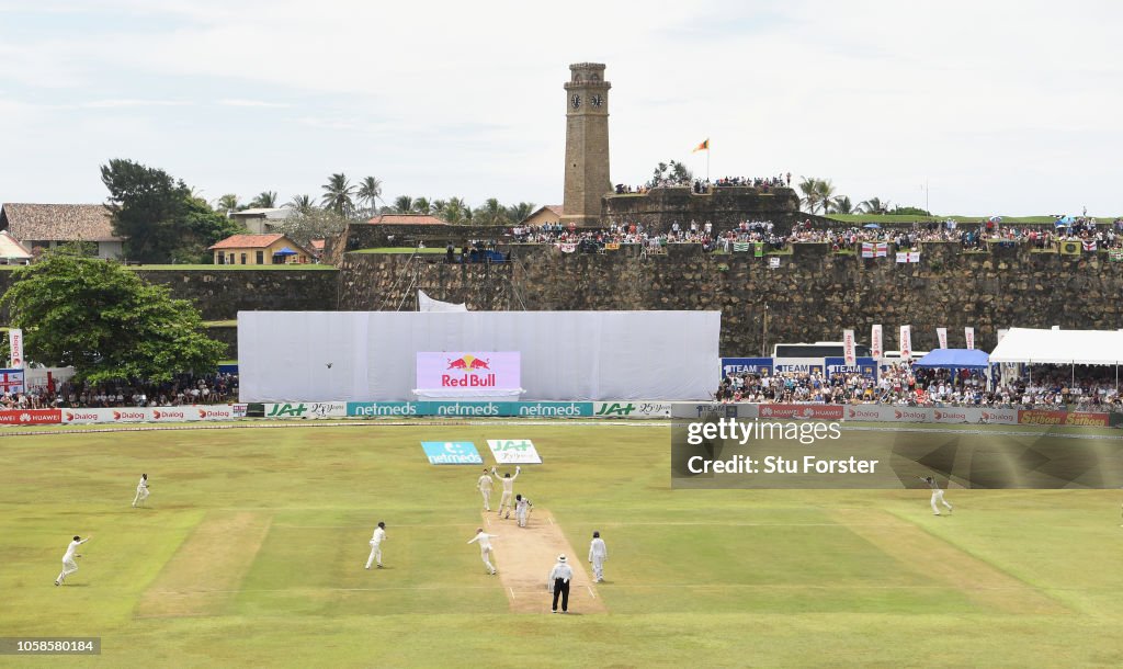 Sri Lanka v England: First Test - Day Two
