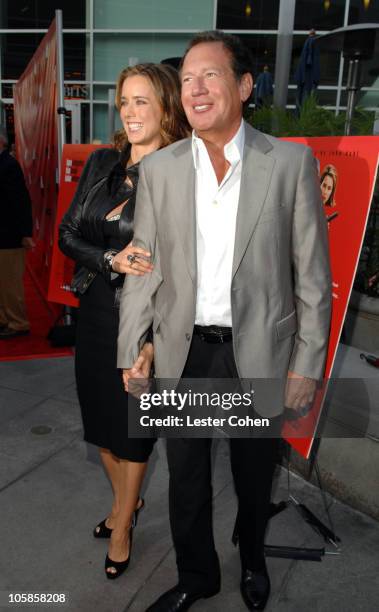 Tea Leoni and Garry Shandling during "You Kill Me" Los Angeles Premiere - Red Carpet at ArcLight Hollywood in Hollywood, California, United States.