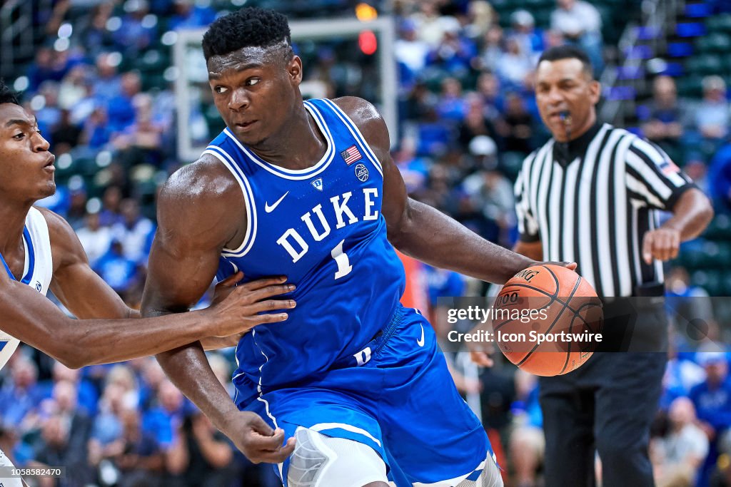 COLLEGE BASKETBALL: NOV 06 State Farm Champions Classic - Duke v Kentucky