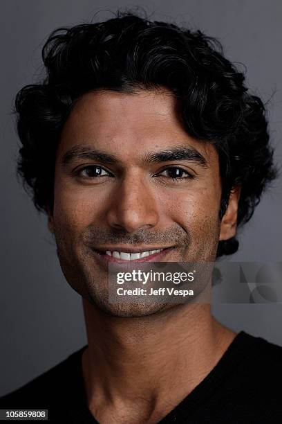 Actor Sendhil Ramamurthy poses for a portrait during the 2010 Sundance Film Festival held at the WireImage Portrait Studio at The Lift on January 27,...