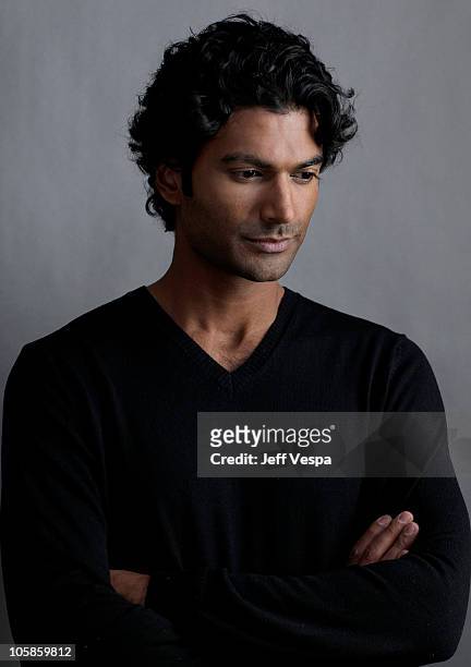 Actor Sendhil Ramamurthy poses for a portrait during the 2010 Sundance Film Festival held at the WireImage Portrait Studio at The Lift on January 27,...
