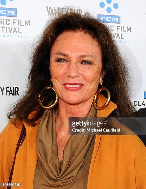 Actress Jacqueline Bisset attends the Opening Night Gala of the newly restored "A Star Is Born" premiere at Grauman's Chinese Theatre on April 22,...