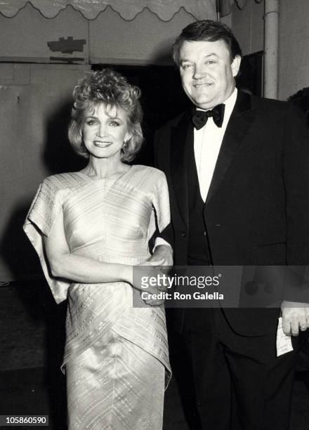 Barbara Mandrell and Ken Dudney during 14th Annual American Music Awards at Shrine Auditorium in Los Angeles, CA, United States.