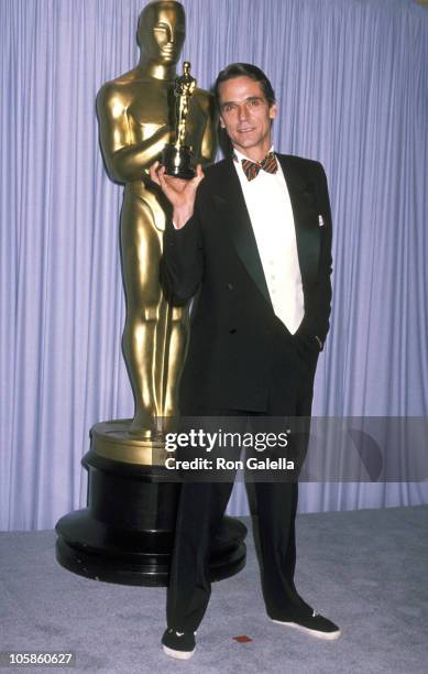 Jeremy Irons during 63rd Annual Academy Awards at Shrine Auditorium in Los Angeles, California, United States.