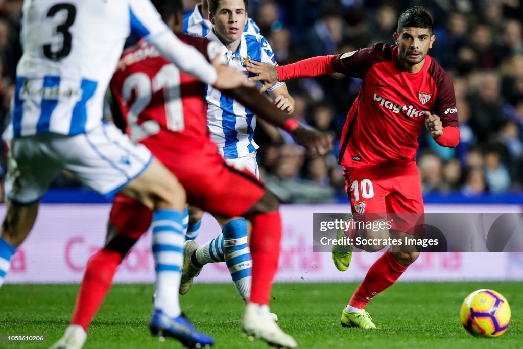 Real Sociedad v Sevilla - La Liga Santander