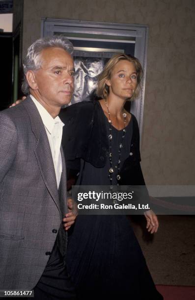 Bernard Sofronski and Susan Dey during "Presumed Innocent" Los Angeles Screening at Bruin Theater in Westwood, California, United States.